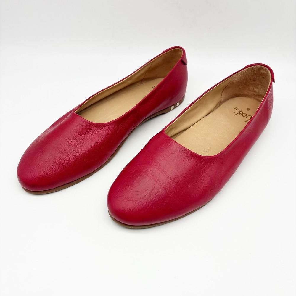 NWB Beek Swiftlet Ballet Slipper in Lipstick Size 8 - Picture 8 of 14